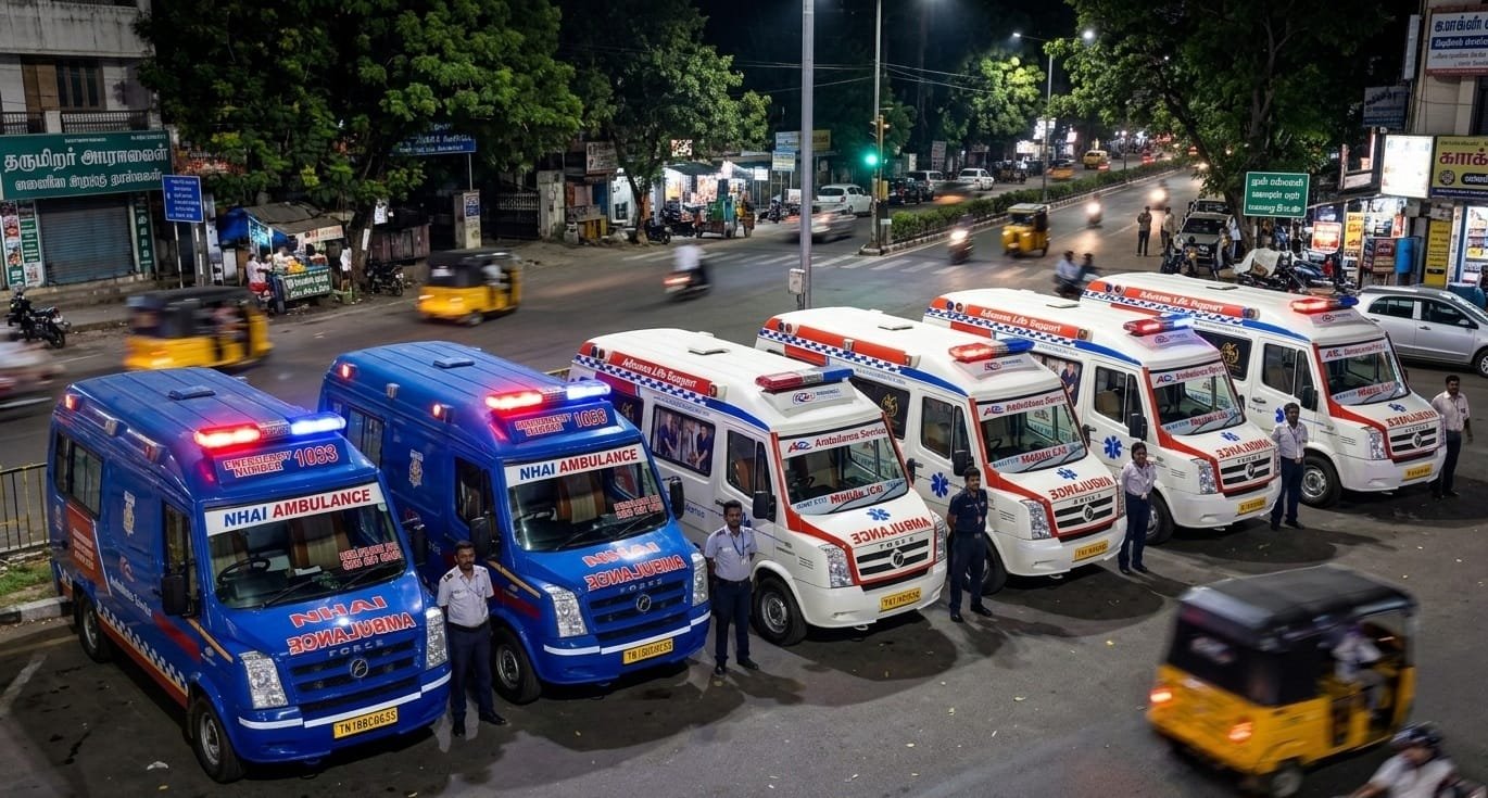 AC Ambulance Chennai